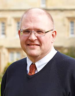 Rev. Dr. Andrew Teal, Chaplain, Fellow, & Lecturer in Theology, Pembroke College
